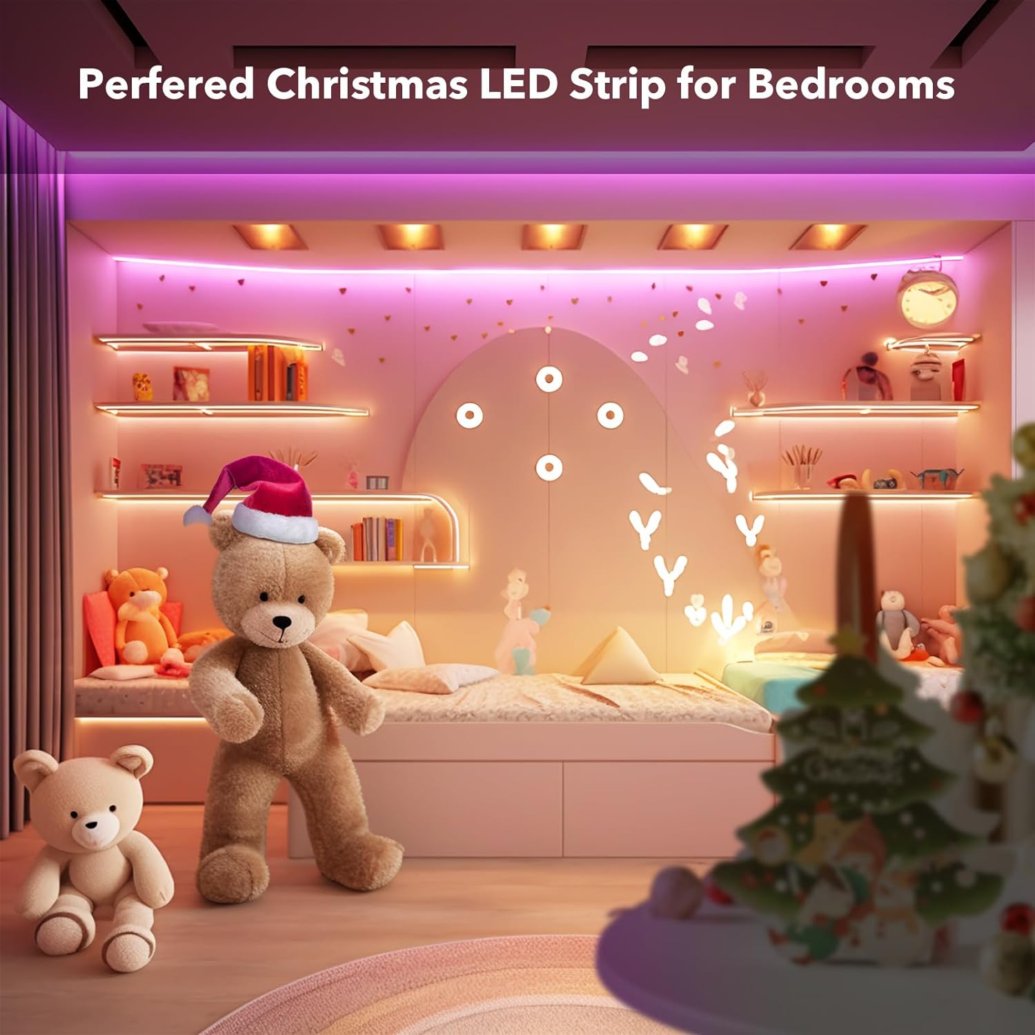 GY 10m RGB LED Streifen 48W Smartphone APP Steuerung